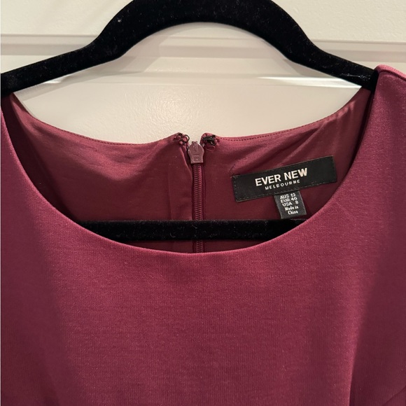 Burgundy dress - Picture 2 of 3